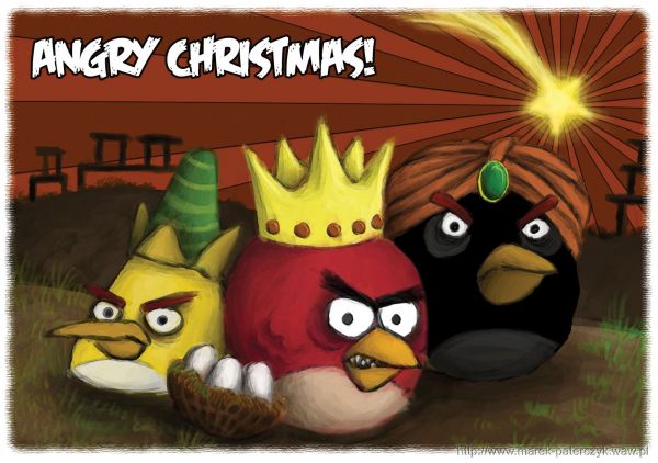 Angry Birds Christmas Card
C+M+B
Keywords: christmas angry birds