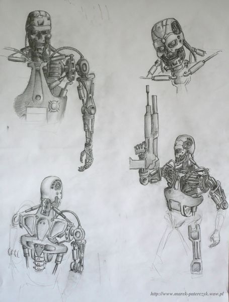 Terminator sketches
A pencil drawing.

