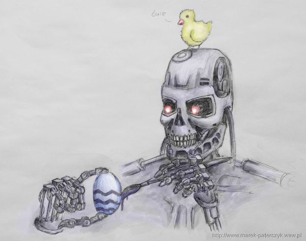 Terminator: Easter (drawing)
Keywords: t800 terminator easter
